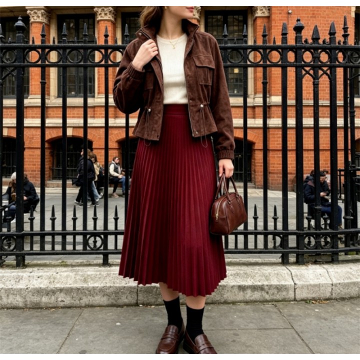Guobioziy Womens Jacket 2026 Fall/winter New Arrival Fashion Stand Collar Long Sleev