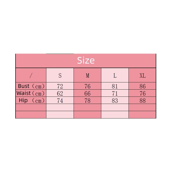Women  Printed Hanging Neck Backless Twopiece Swimsuit Female Vneck Bandage Push Up B