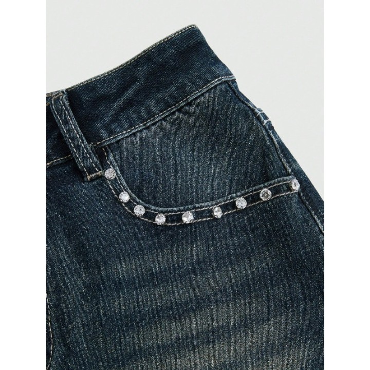 Summer   Low Waist Women Denim Short  Lady Y2k Elastic Slim Cotton Hot Jorts Female E